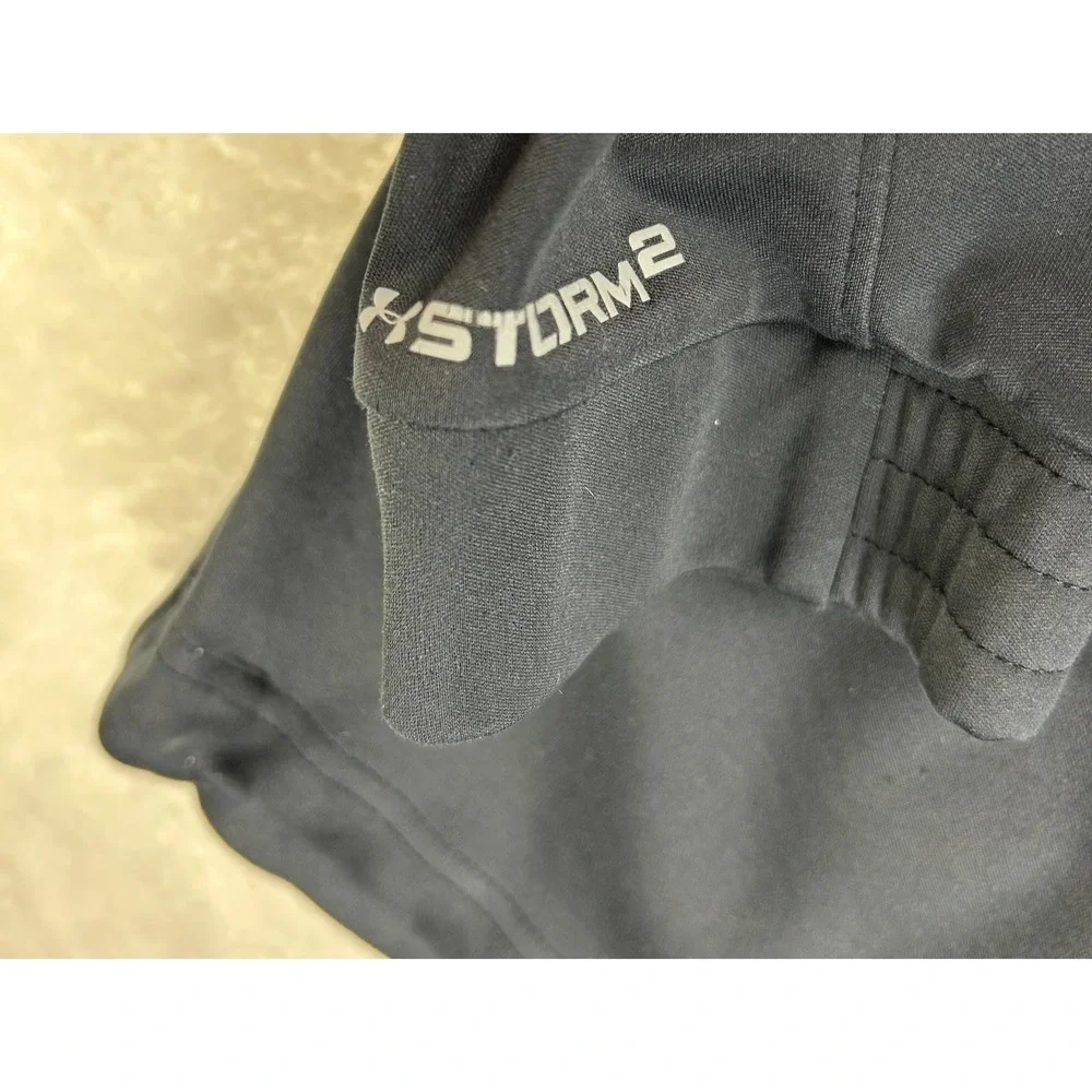 Under Armour ColdGear Storm2 Midlayer Half Zip Pullover Mens XL Navy 